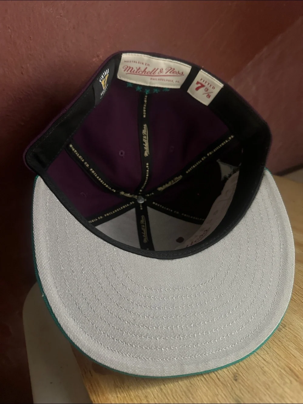 Classic 7 3/8 fitted Anaheim Mighty ducks patch hat cap new